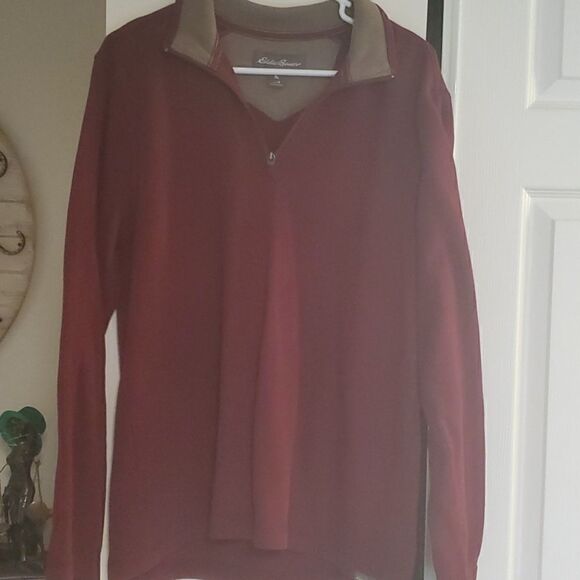 Eddie Bauer Collared sweatshirt / sweater pullover - Picture 1 of 5